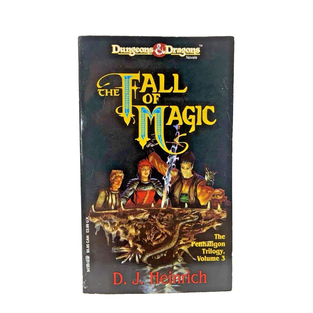 Dungeons and Dragons The Fall of Magic by D.J. Heinrich 1993 First Printing